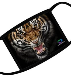 Tiger Face Face Covering