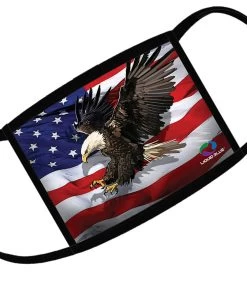 American Eagle Flag Face Covering