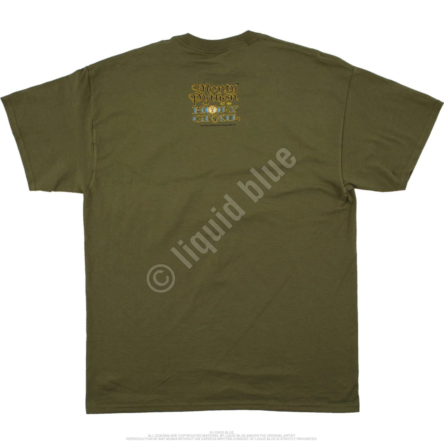 Holy Hand Grenade Green T-Shirt - Image 3