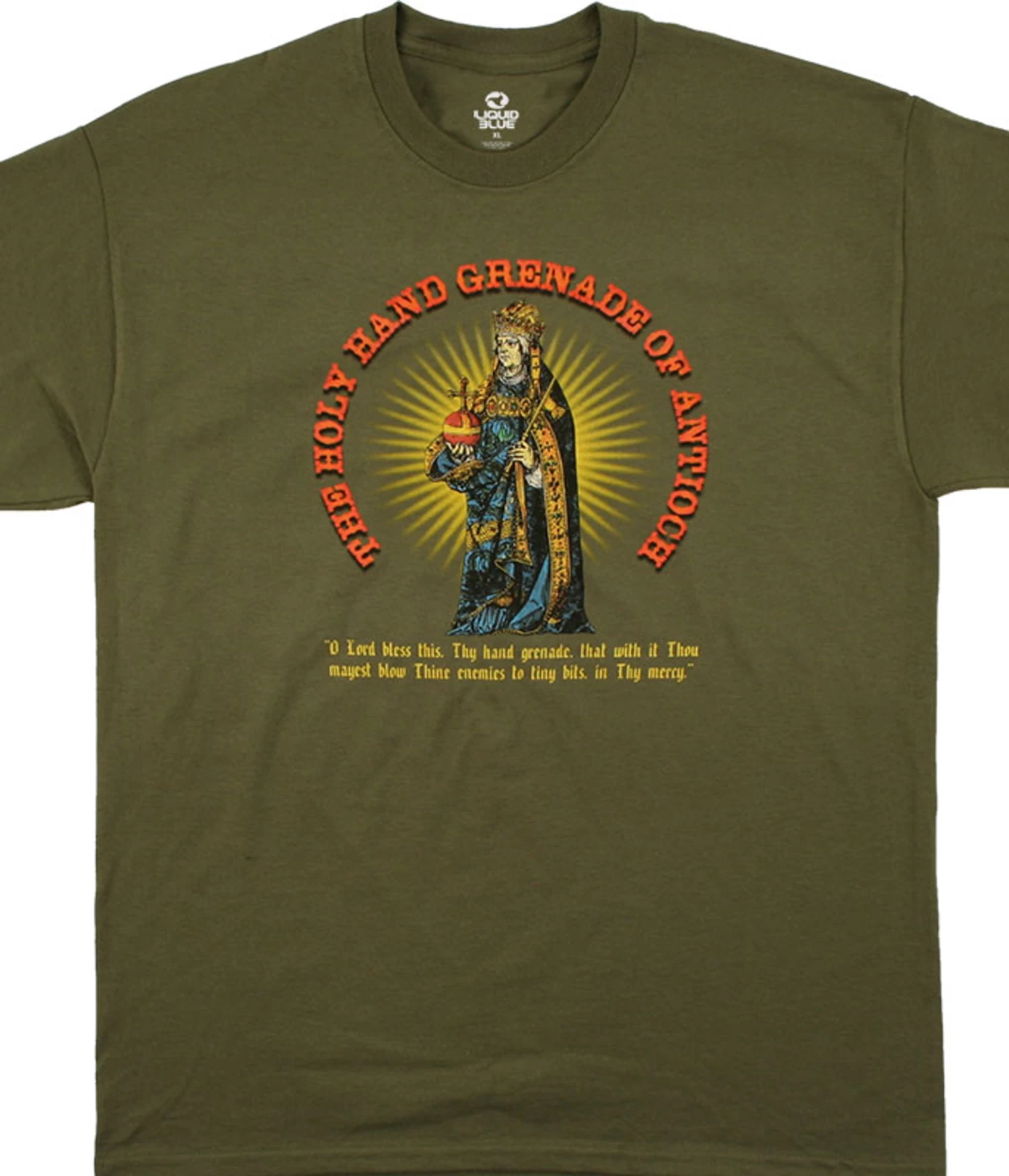 Holy Hand Grenade Green T-Shirt