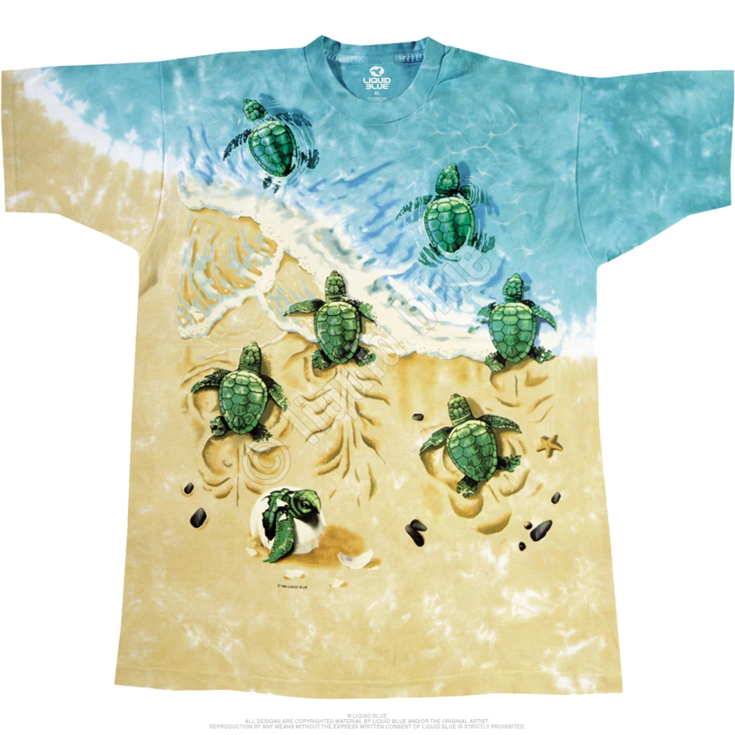 Turtle Beach Tie-Dye T-Shirt - Image 2