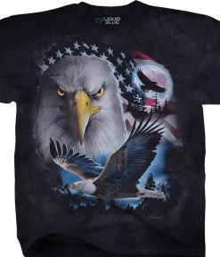 Patriotic Pose Tie-Dye T-Shirt