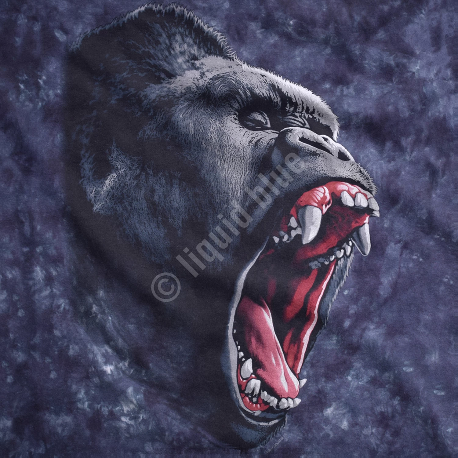 Gorilla Power Tie-Dye T-Shirt - Image 4