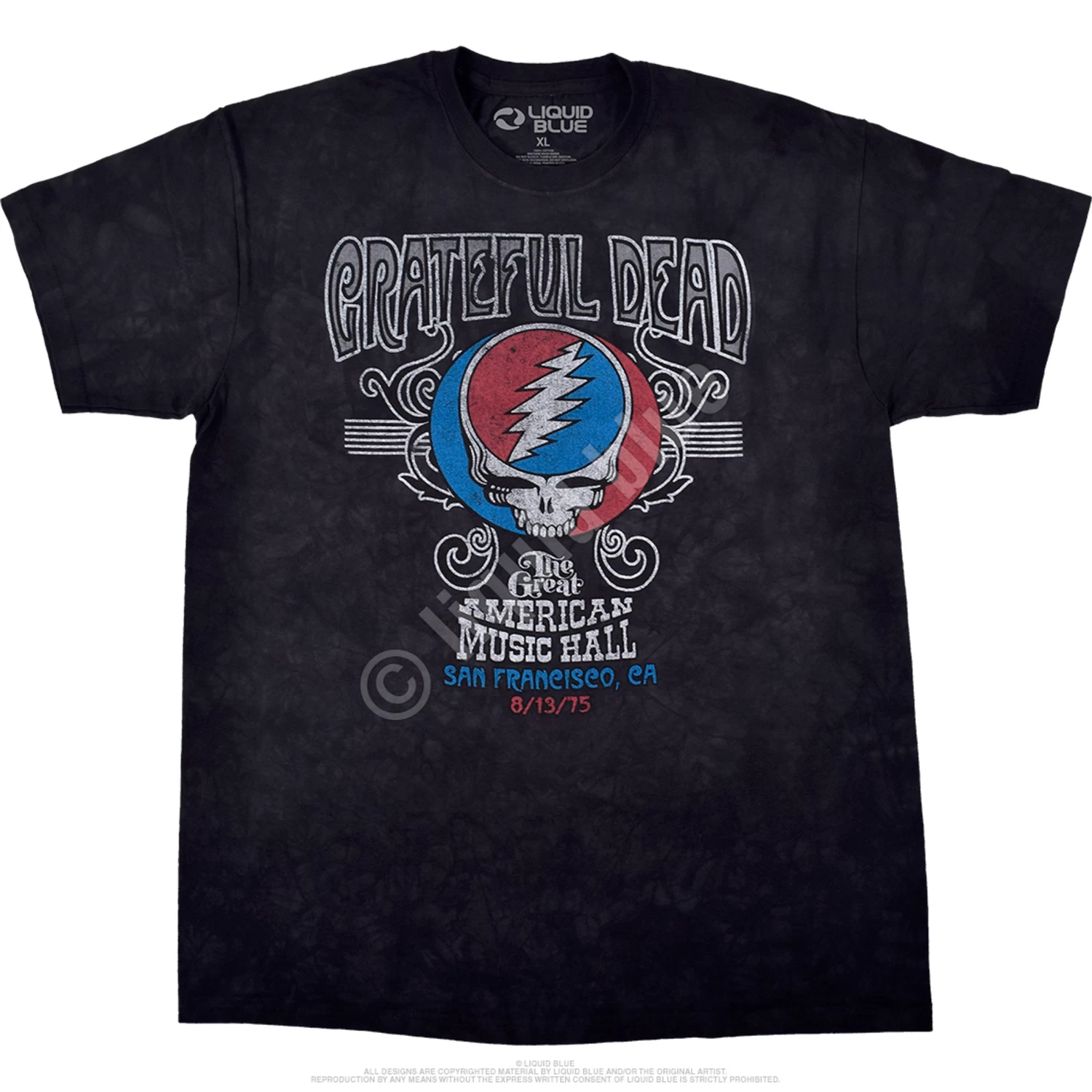 American Music Hall Tie-Dye T-Shirt - Image 2