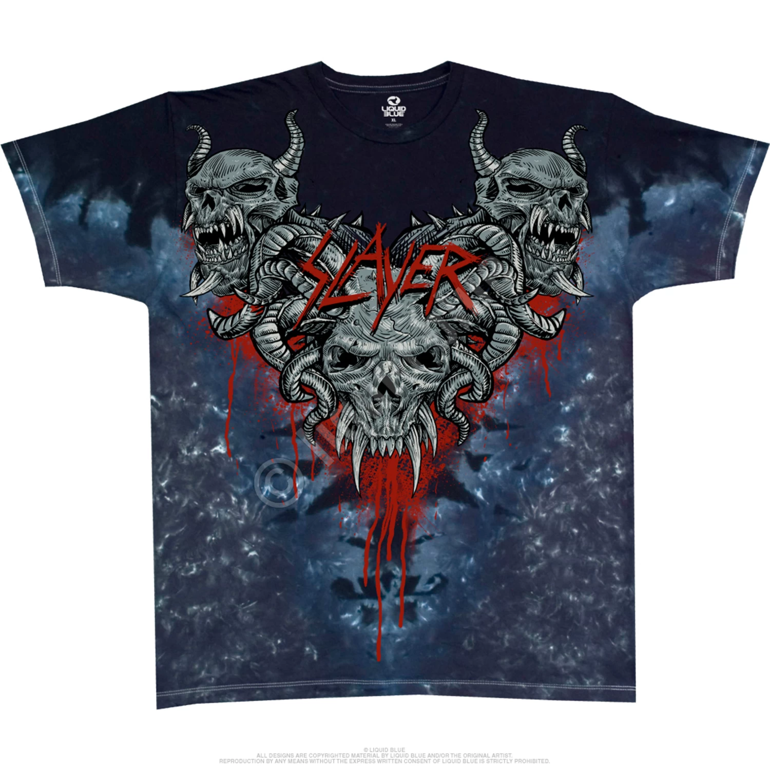 Hell Awaits Tie-Dye T-Shirt - Image 2