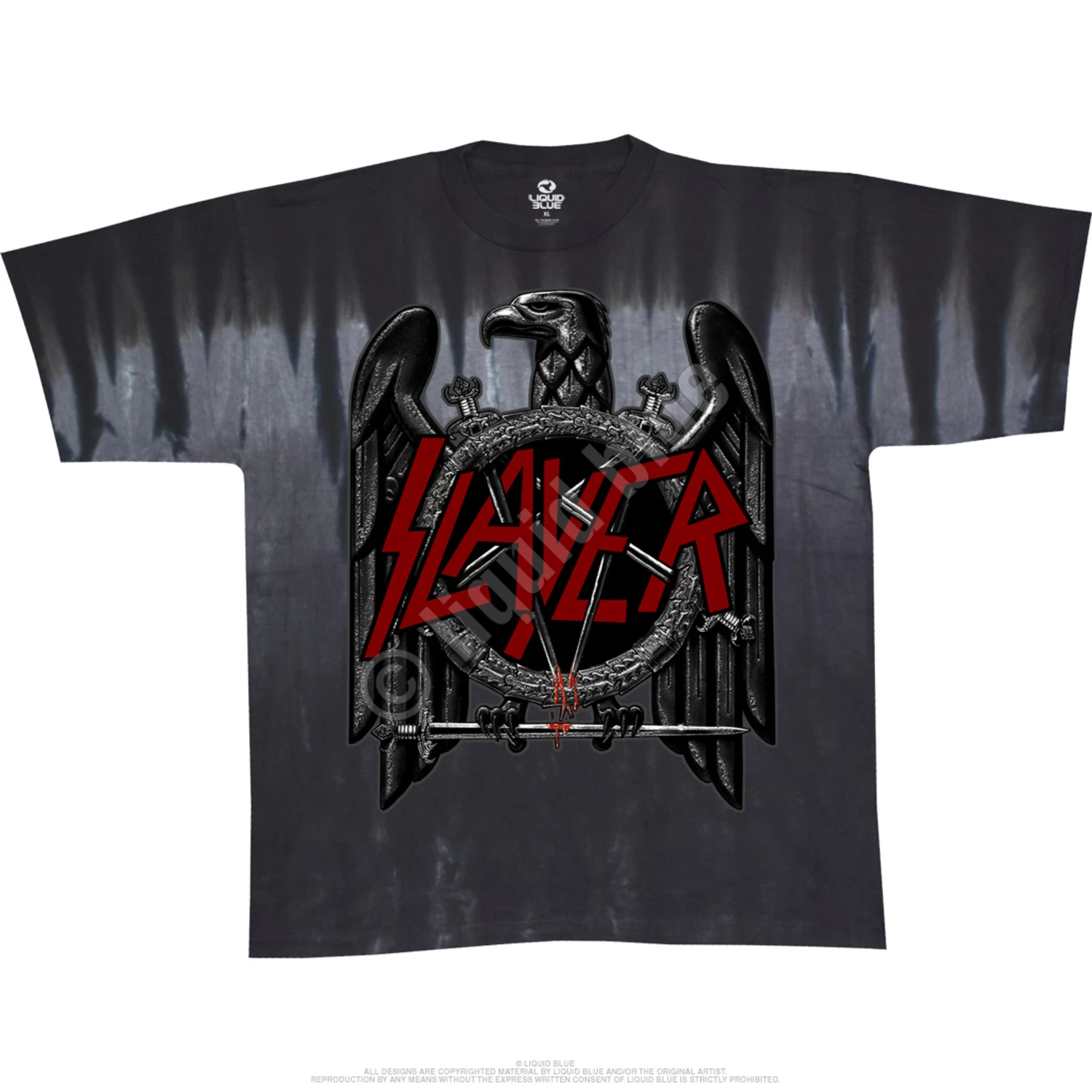 Slayer Eagle Tie-Dye T-Shirt - Image 2