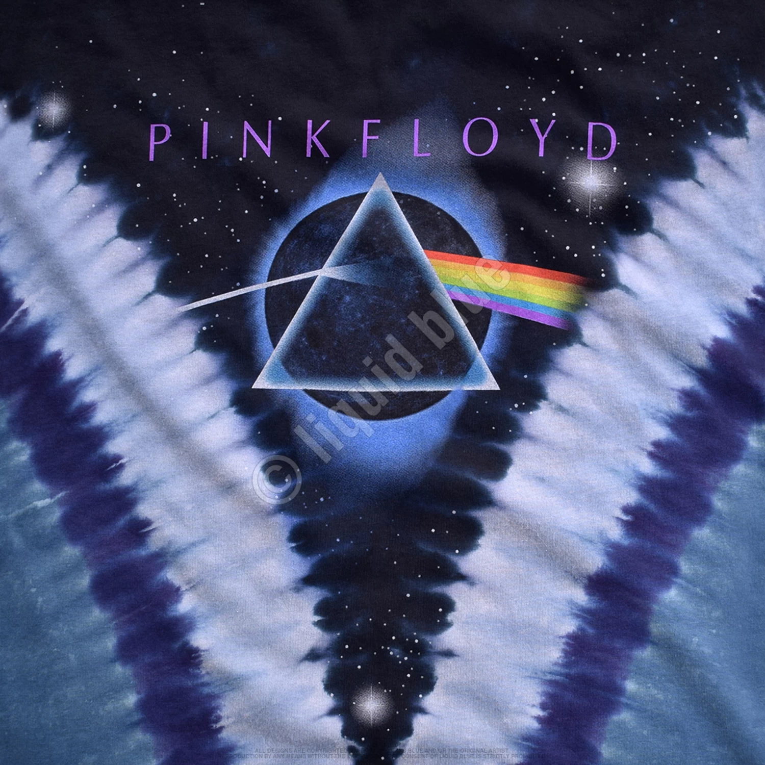 Pink Floyd Pyramid V Tie-Dye T-Shirt - Image 6