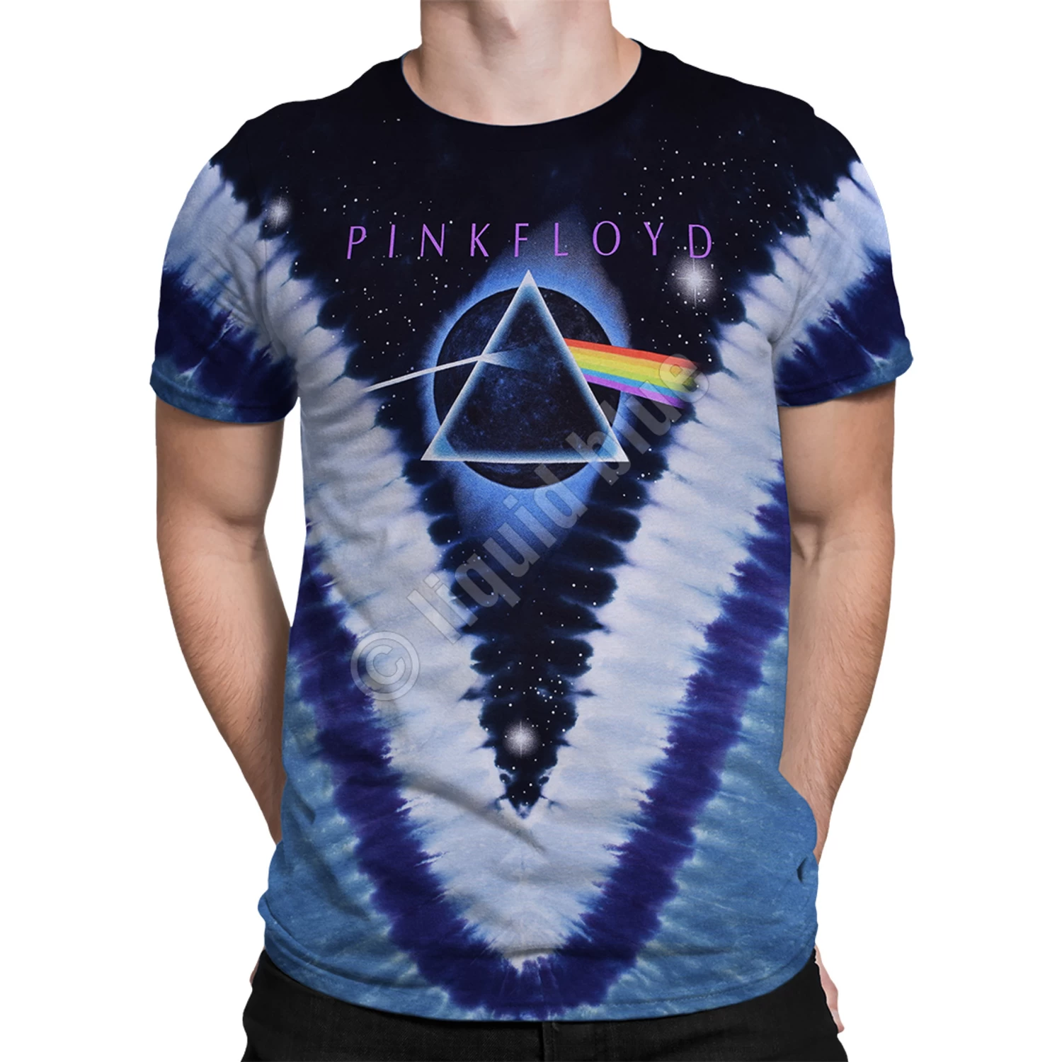 Pink Floyd Pyramid V Tie-Dye T-Shirt - Image 2