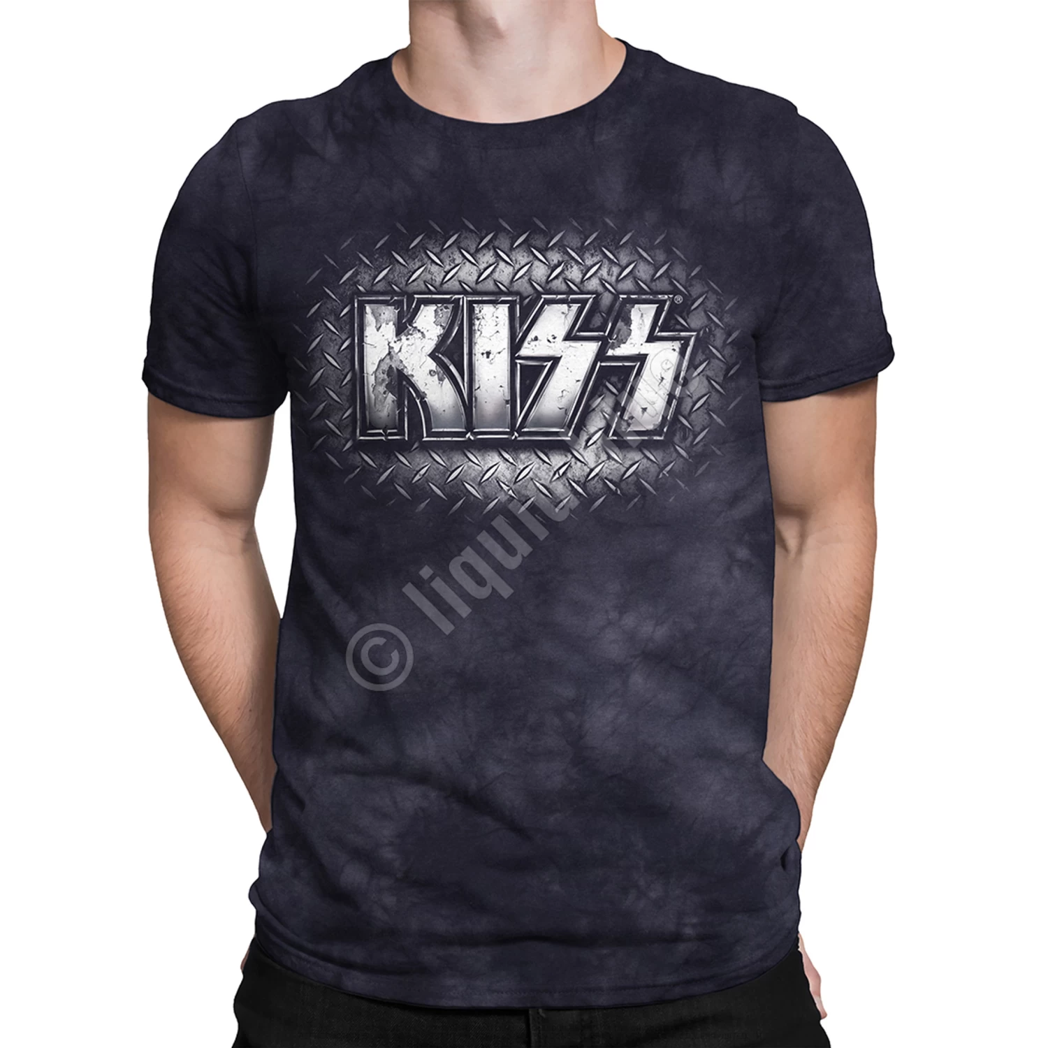 KISS Metal Tie-Dye T-Shirt - Image 3