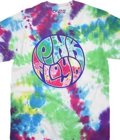 Pink Floyd Liquid Light Show Tie-Dye T-Shirt