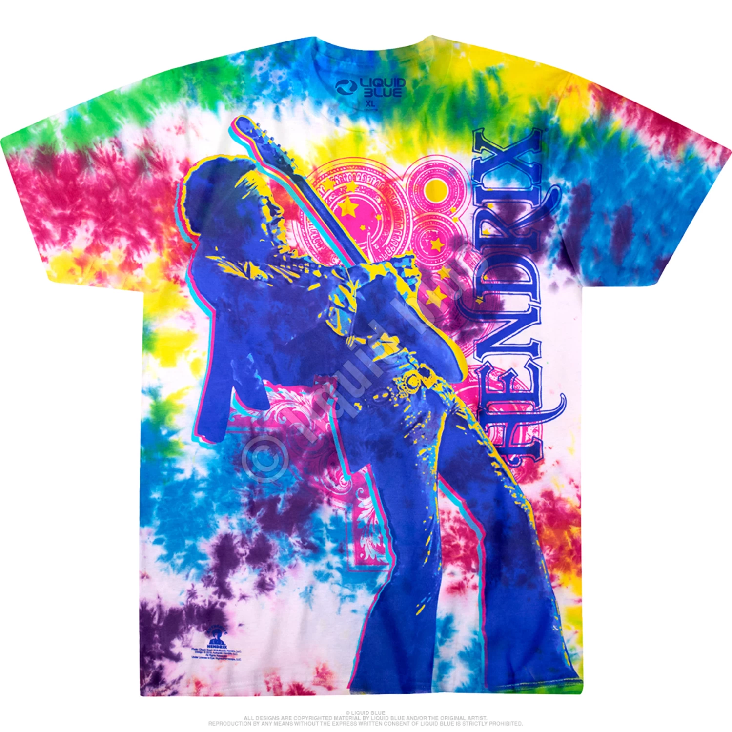 Electric Lady Tie-Dye T-Shirt - Image 2