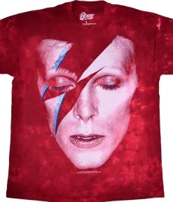 DAVID BOWIE Aladdin Sane Tie-Dye T-Shirt