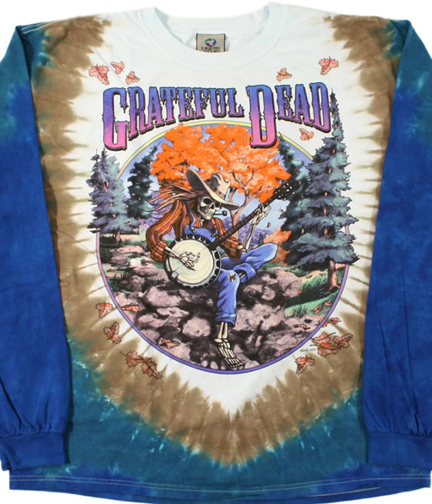 Banjo Tie-Dye Long Sleeve T-Shirt