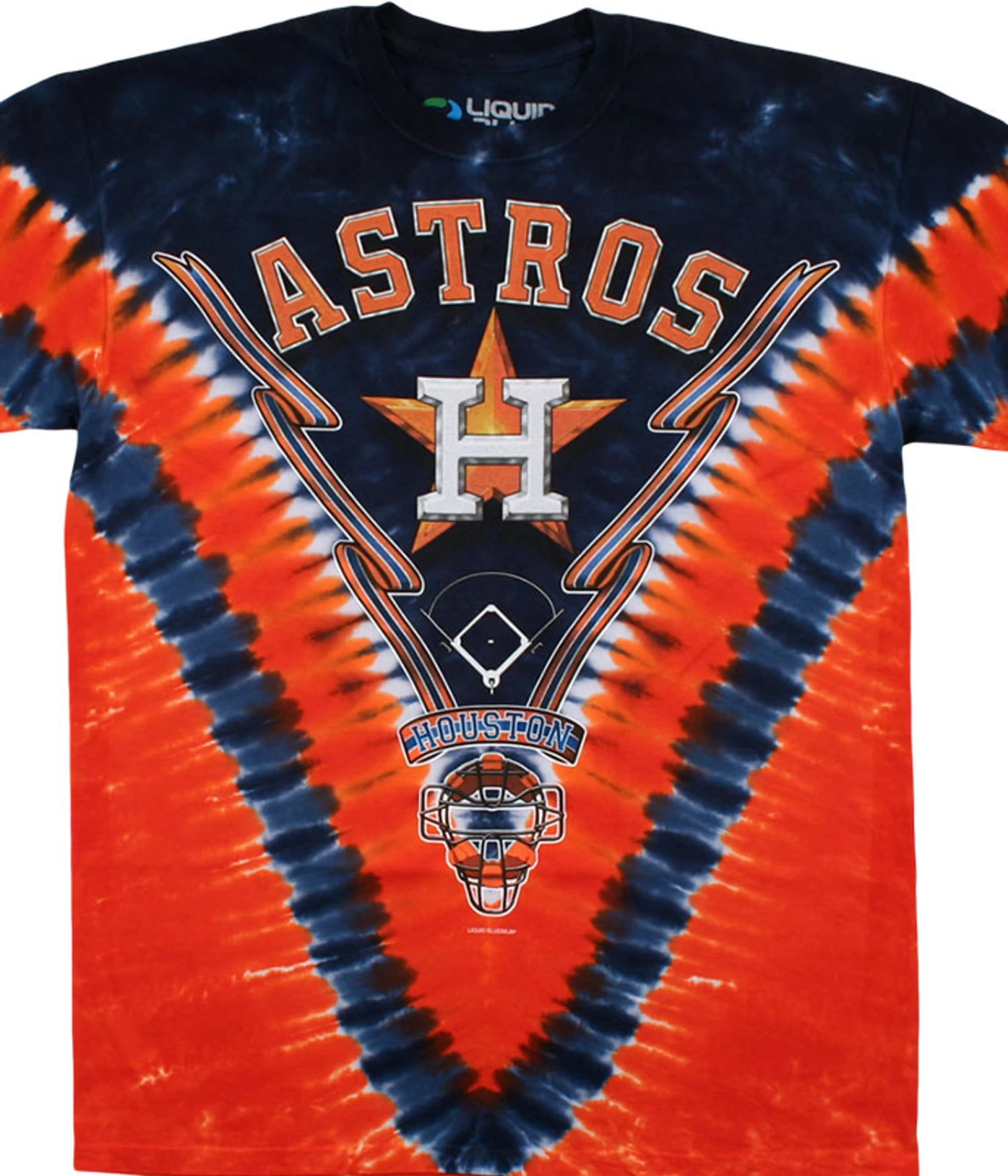 MLB Houston Astros V Tie-Dye T-Shirt