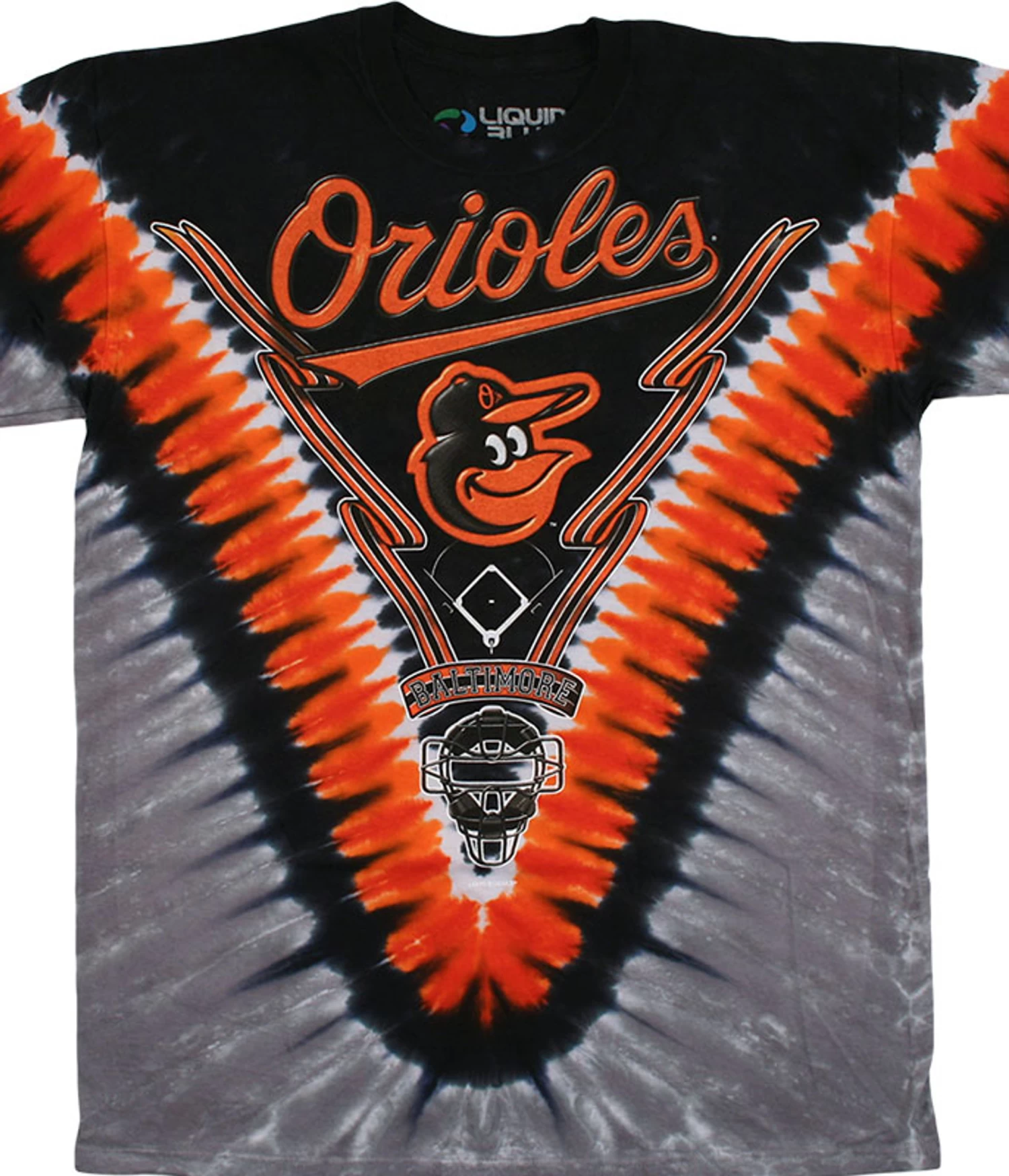 MLB Baltimore Orioles V Tie-Dye T-Shirt