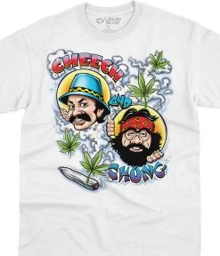 C&C Airbrush White T-Shirt