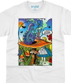 Alice Pop Art White T-Shirt