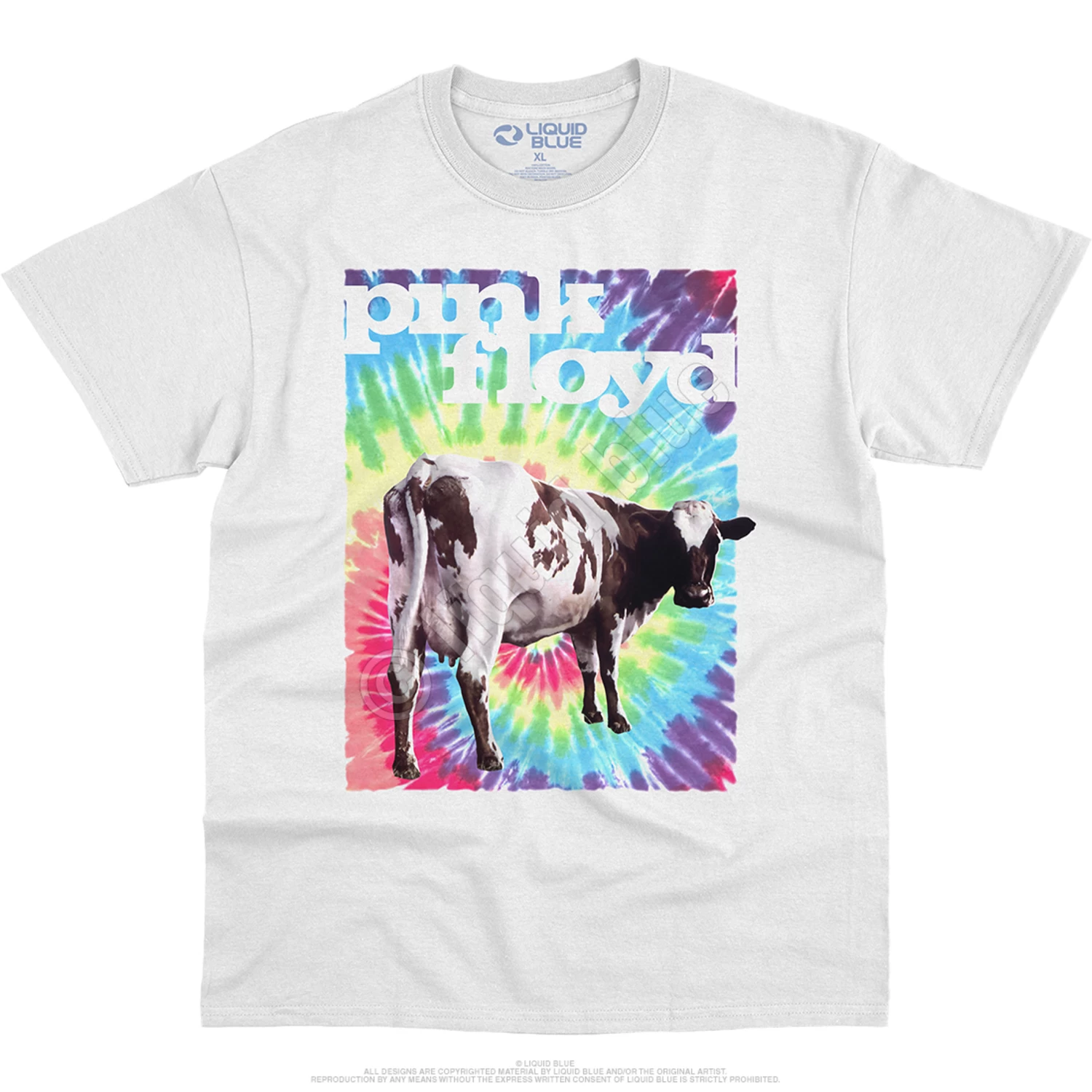 Pink Floyd Fat Old Sun White T-Shirt - Image 3