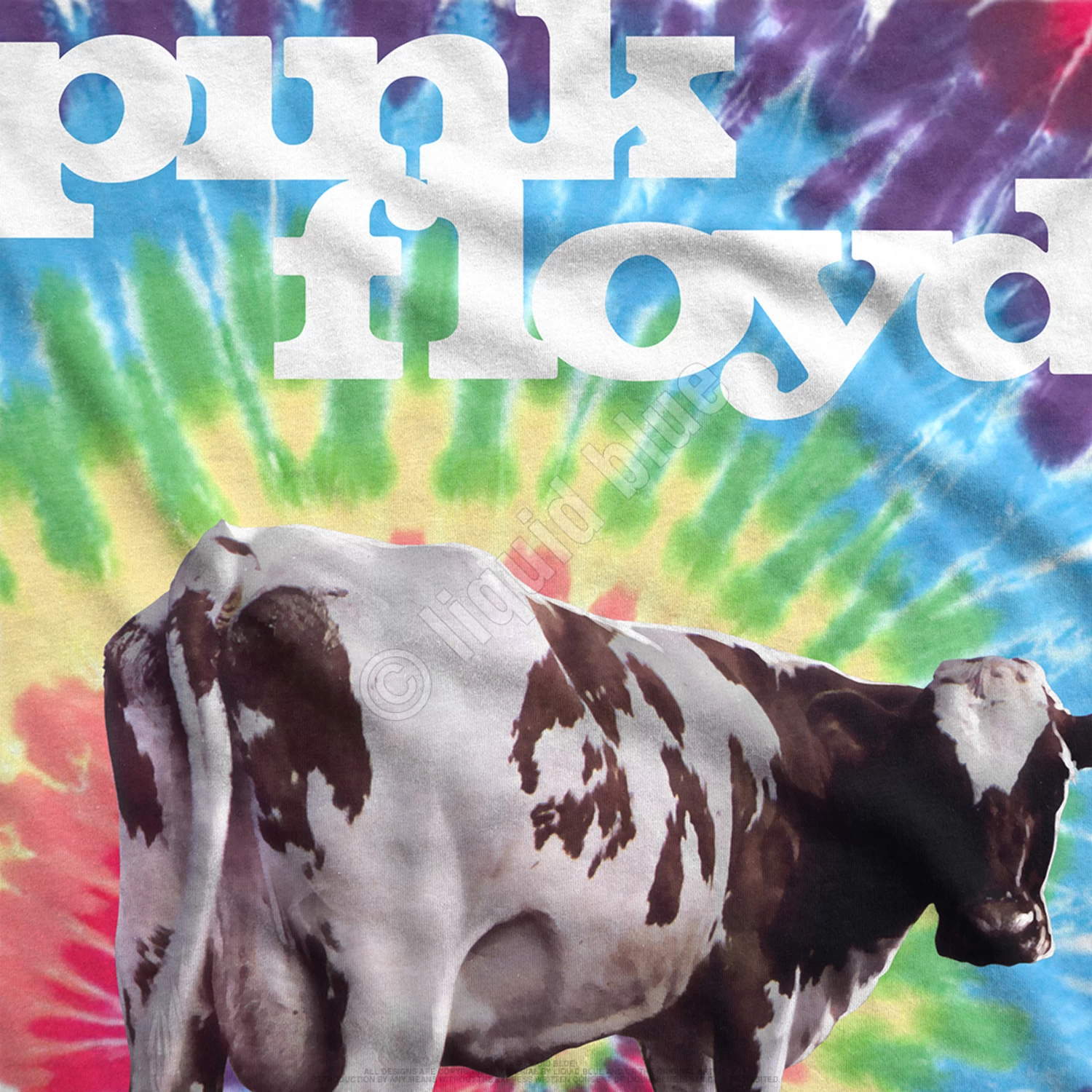 Pink Floyd Fat Old Sun White T-Shirt - Image 2