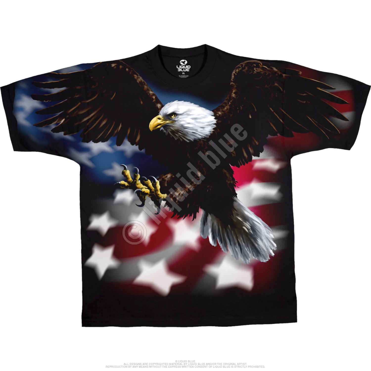 American Eagle Black T-Shirt - Image 2