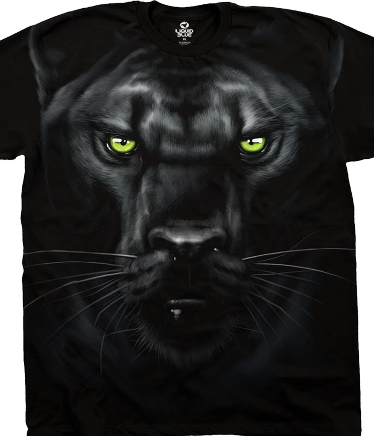 Majestic Panther Black Athletic T-Shirt