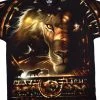 Tribal Lion Black T-Shirt