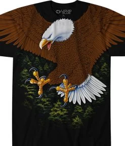 Vintage Eagle Black T-Shirt