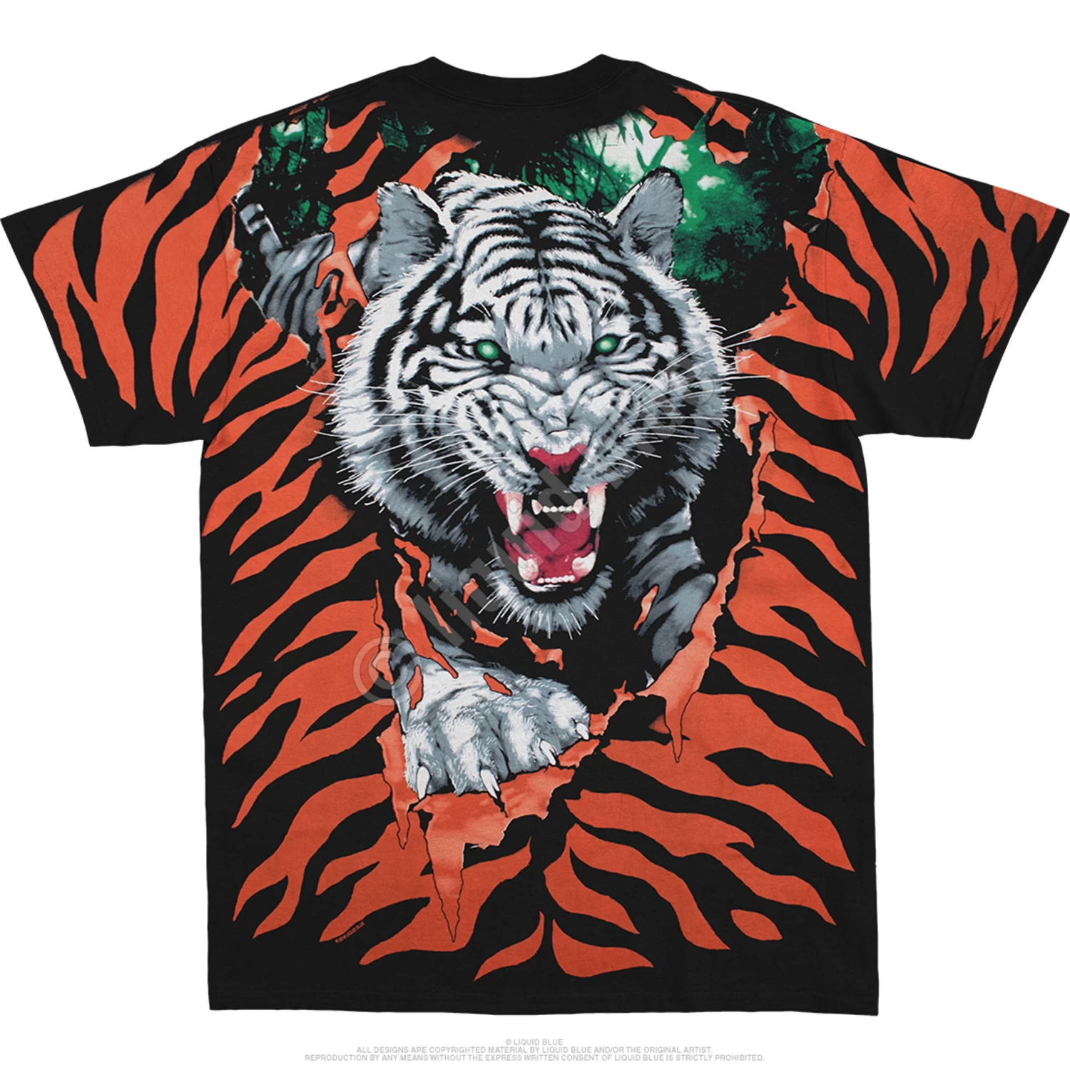 Tiger Black T-Shirt - Image 3