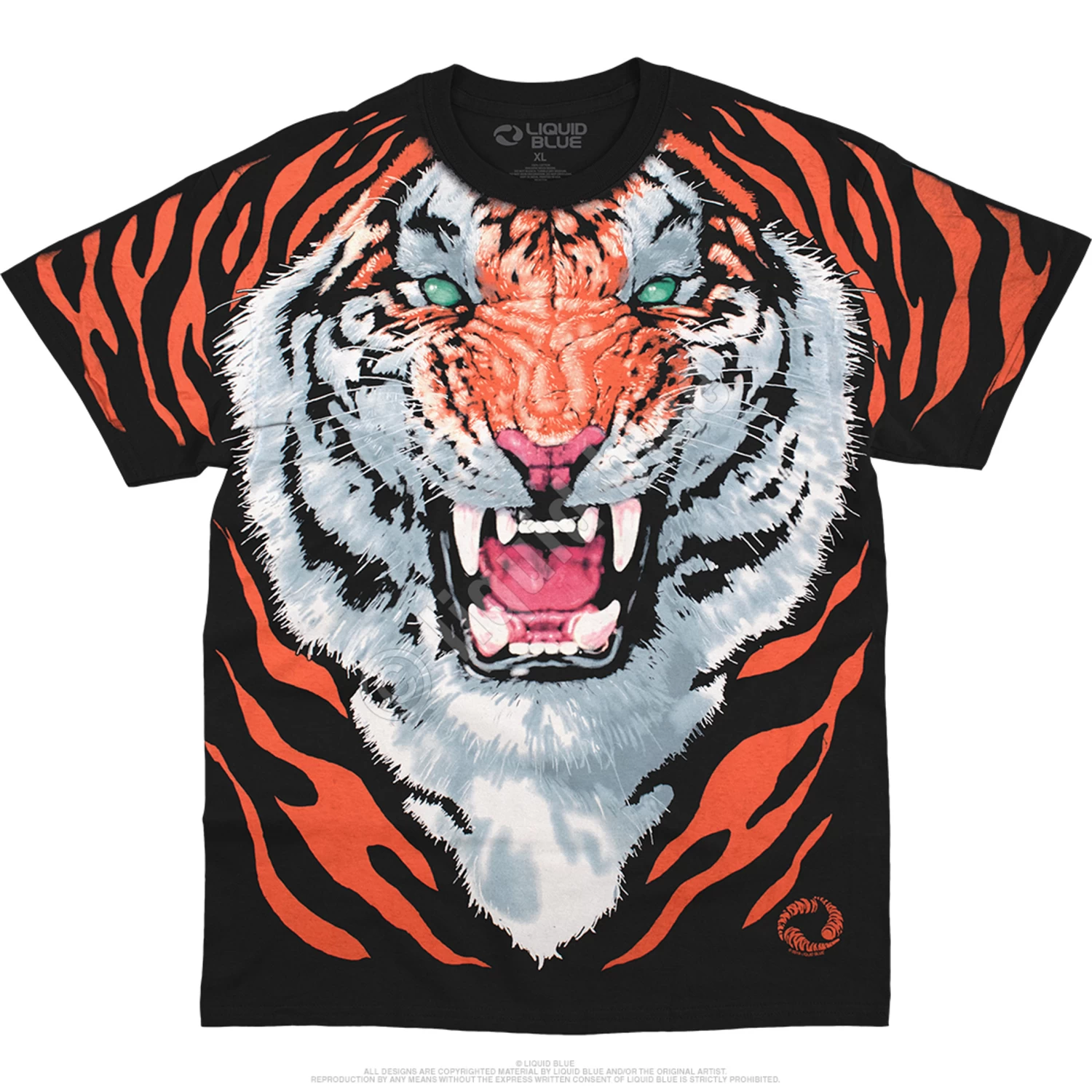 Tiger Black T-Shirt - Image 2