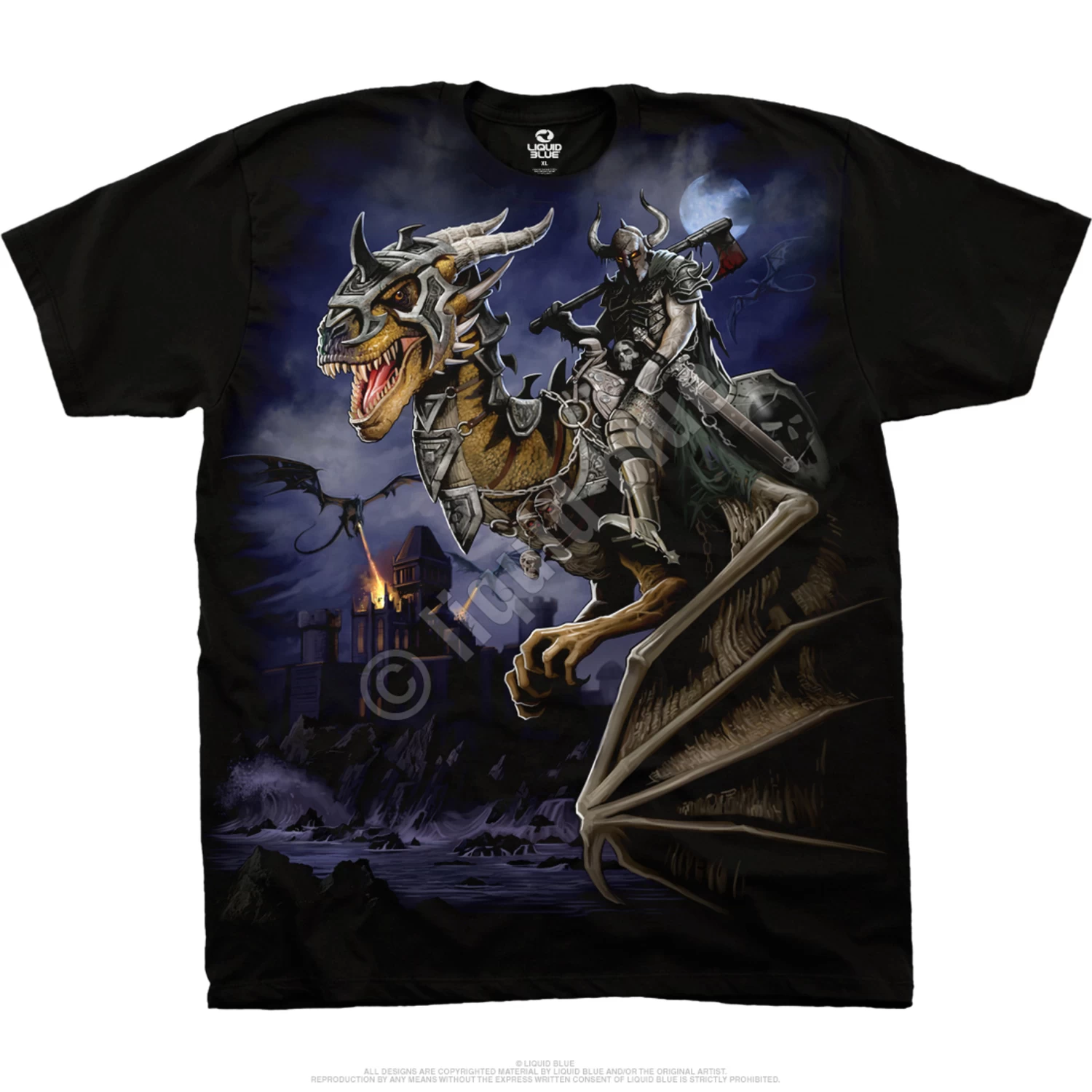 Dragon Master BlackT-Shirt - Image 2