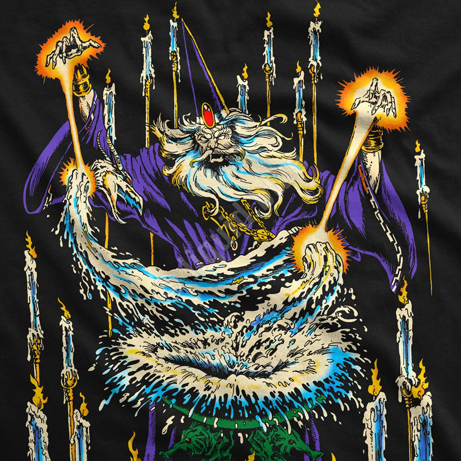 Wizard Black T-Shirt - Image 5