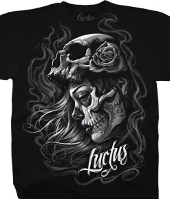 Lady Of The Dead Black T-Shirt