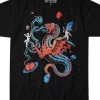 Celestial Dragons Black T-Shirt