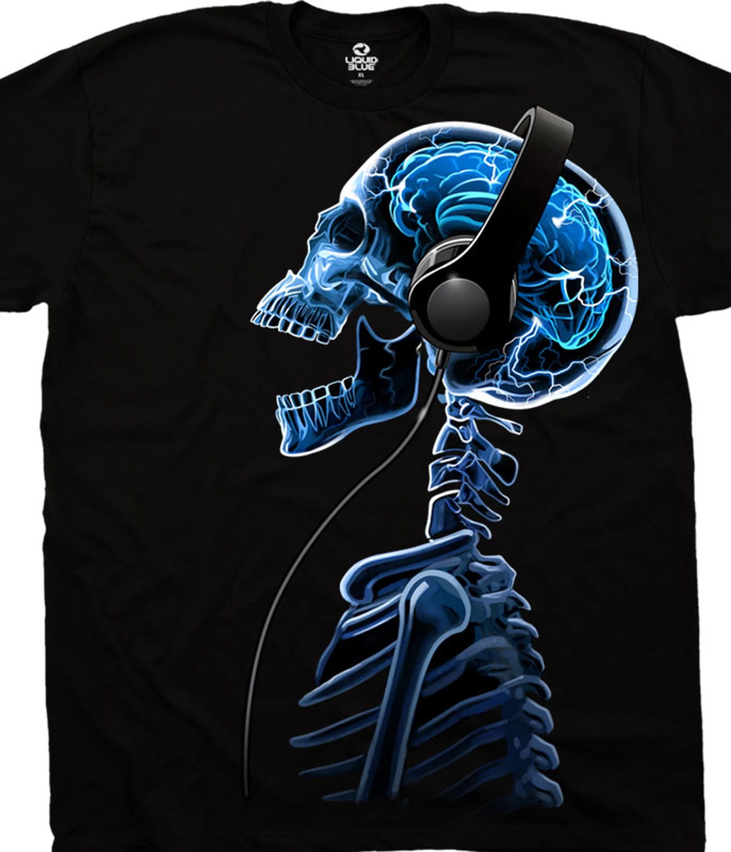 Skelephones Black T-Shirt