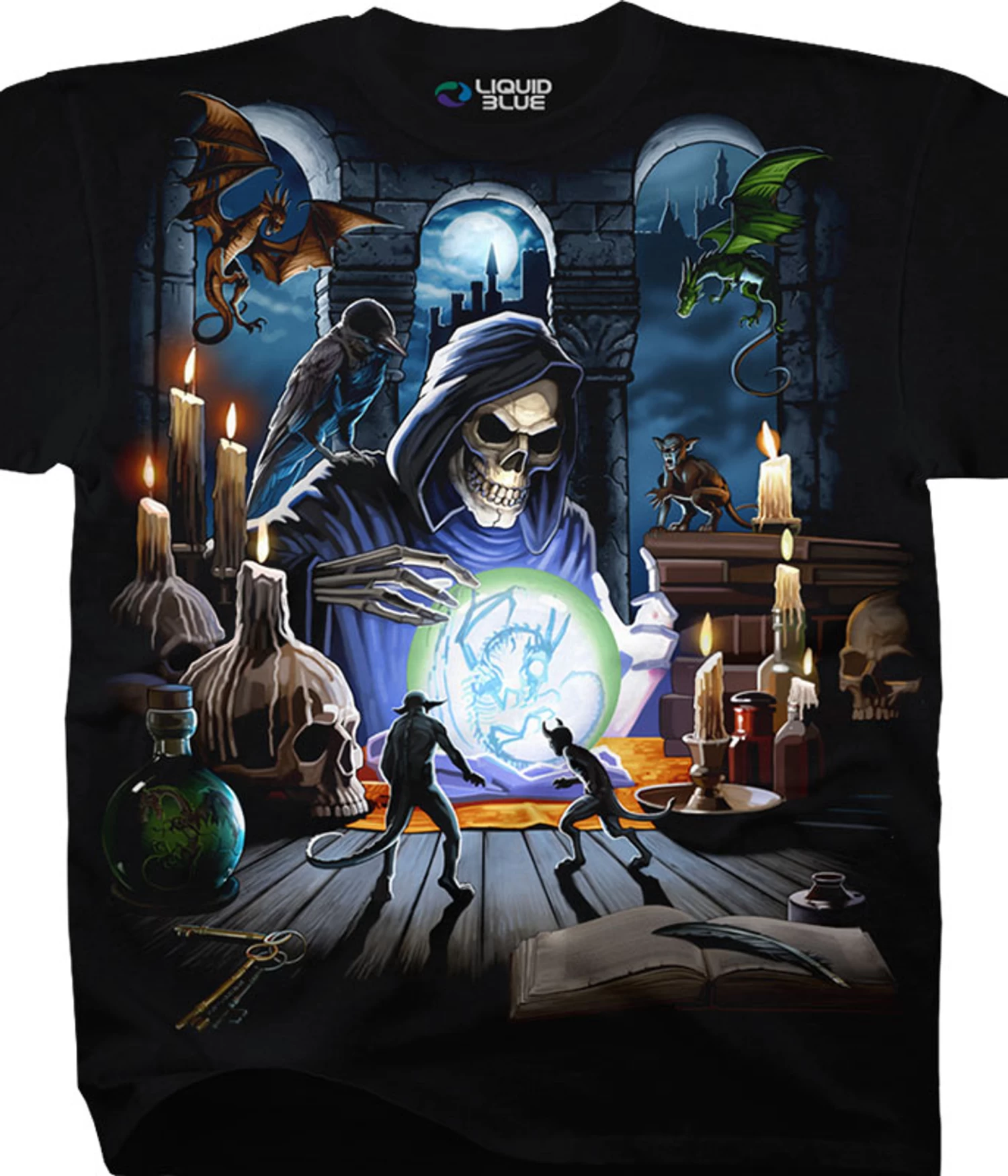 Reaper Spell Black T-Shirt