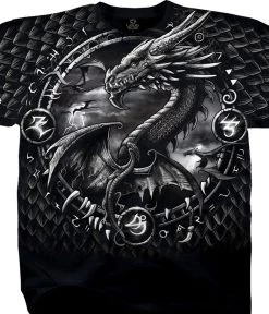 Dragon Dreamcatcher Black T-Shirt