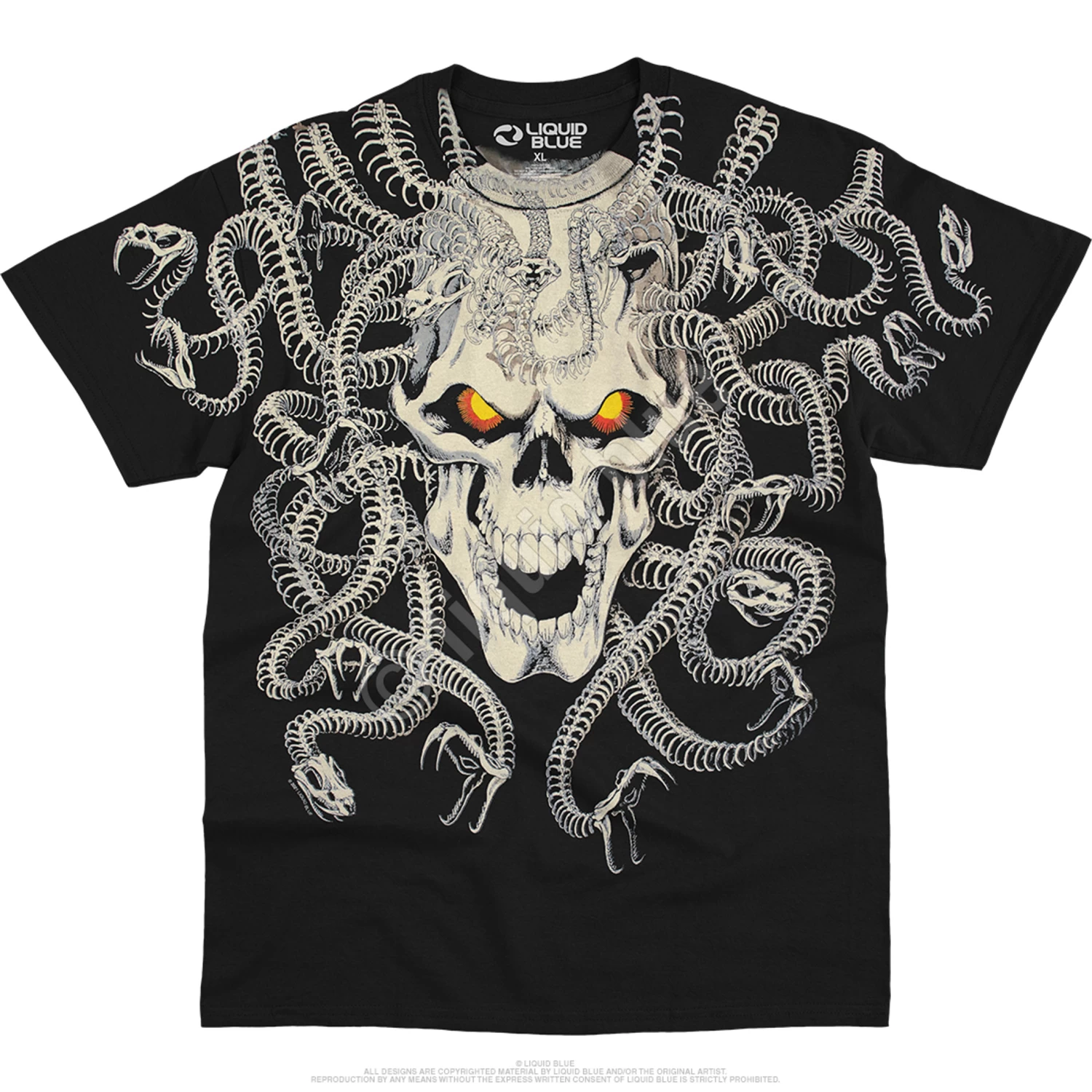 Medusa Black T-Shirt - Image 2