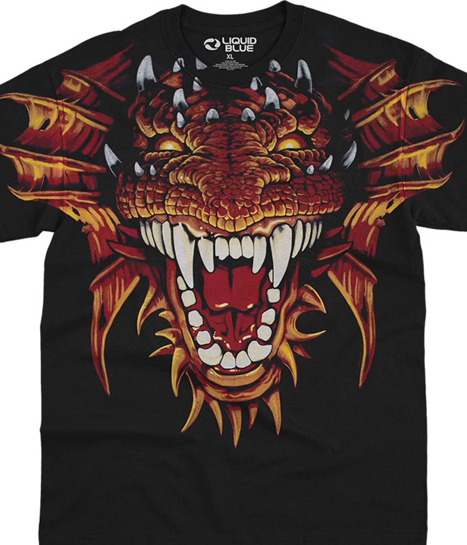 Dragon Head Black T-Shirt