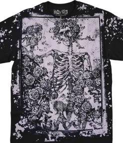 Woodcut Havok Black T-Shirt
