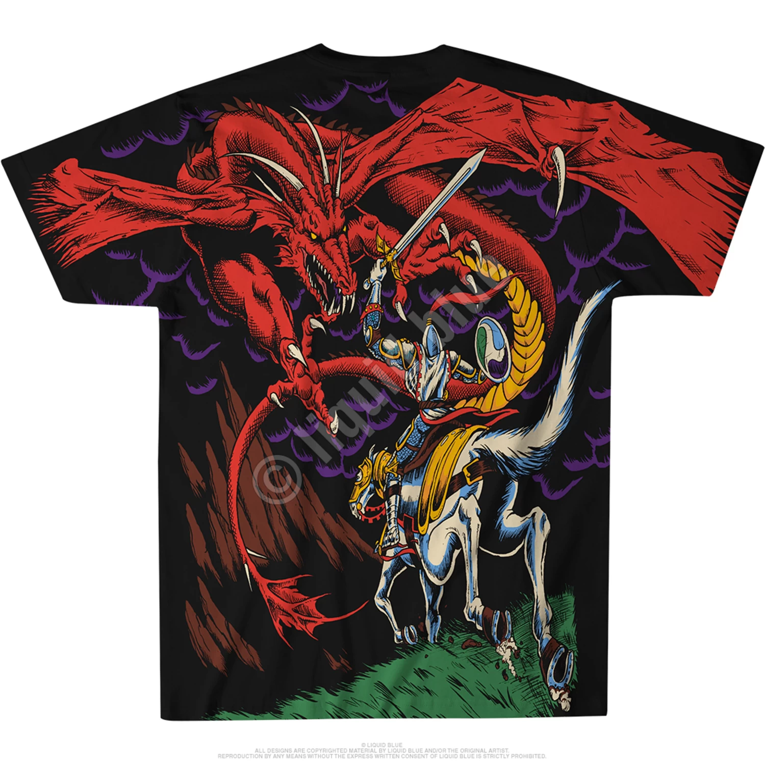 Dragon Black T-Shirt - Image 3