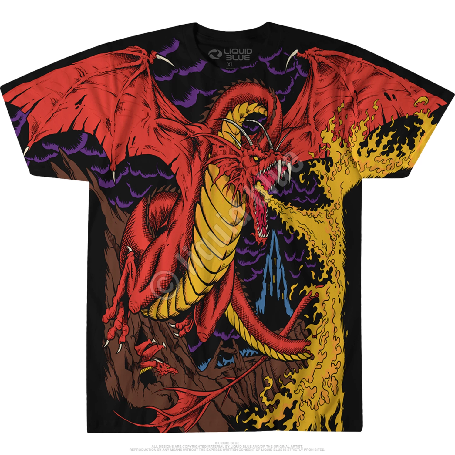 Dragon Black T-Shirt - Image 2