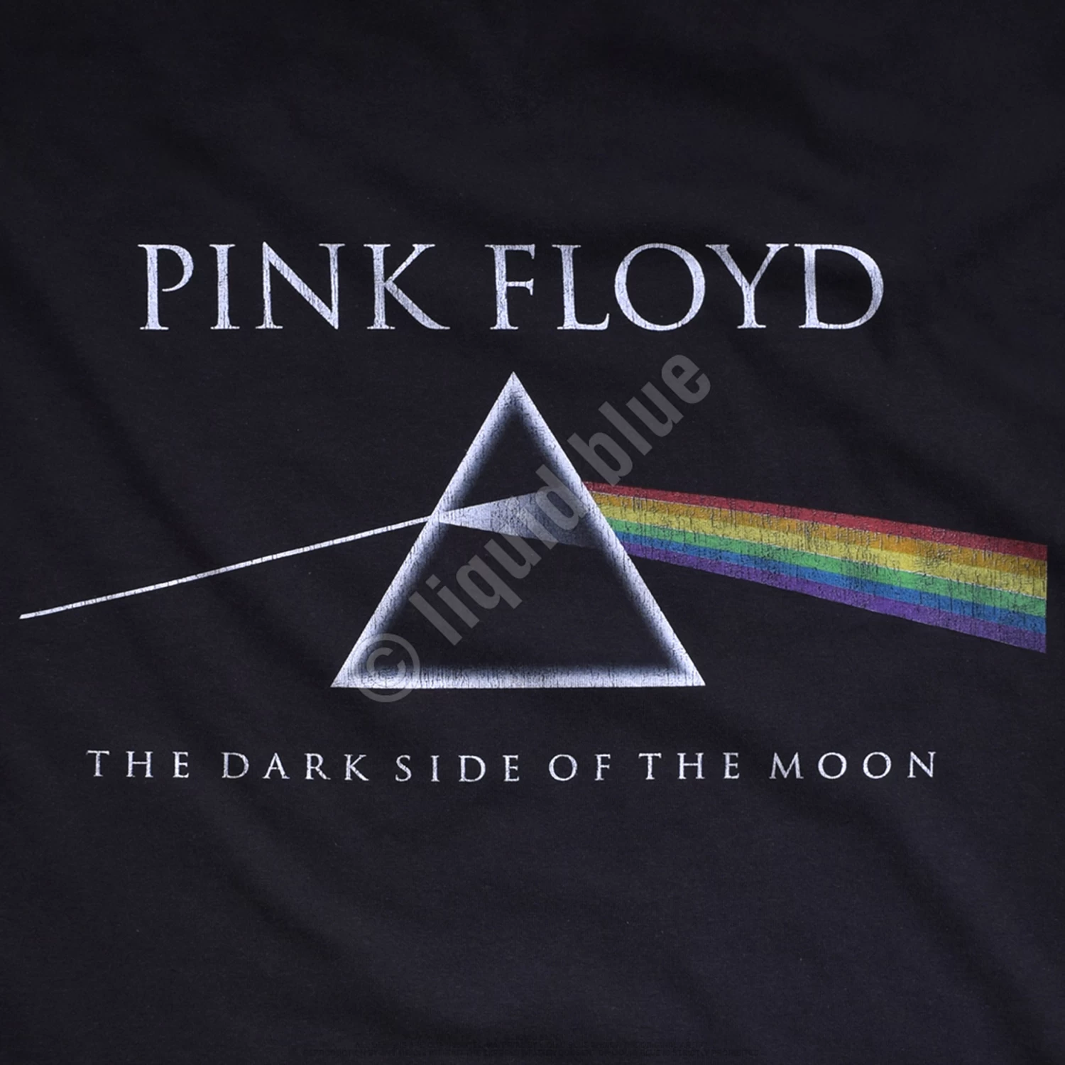 Pink Floyd Classic Floyd Black Poly-Cotton T-Shirt - Image 4
