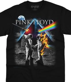 Pink Floyd Bright Side Of The Moon Black T-Shirt