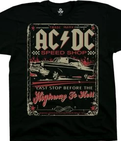 AC/DC Speedshop Black T-Shirt