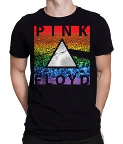 Pink Floyd Rainbow Prism Black T-Shirt