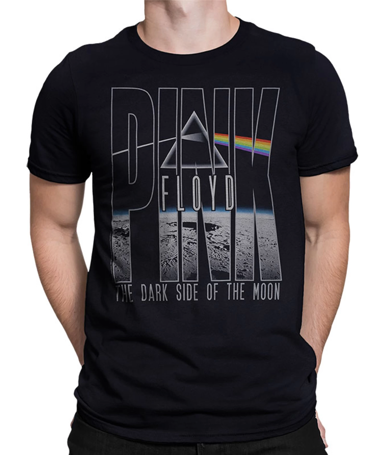 Pink Floyd Dark Side Orbit Black T-Shirt