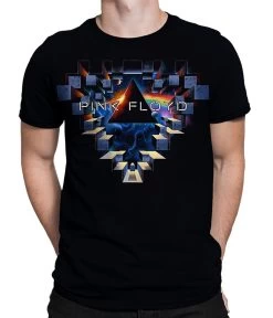 Pink Floyd Space Window Black Athletic T-Shirt