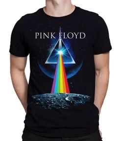 Pink Floyd Dark Side Invasion Black T-Shirt