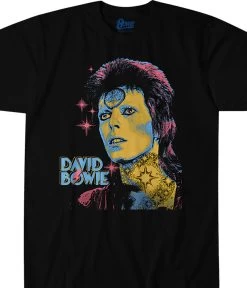 DAVID BOWIE Ziggy Black T-Shirt