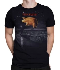 Pink Floyd Pigs Over London Black T-Shirt